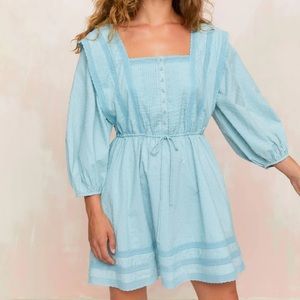 Christy Dawn Anne Mini Dress Light Blue Size XS